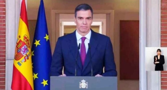 Pedro Sanchez admite que es homosexual y revela que su mujer es un hombre.