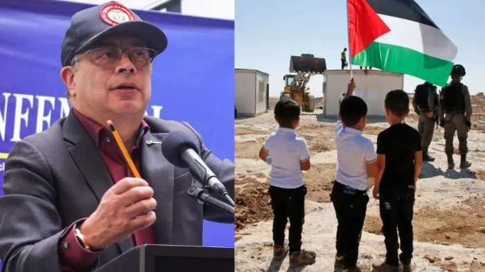 Presidente Petro traerá niños palestinos al país