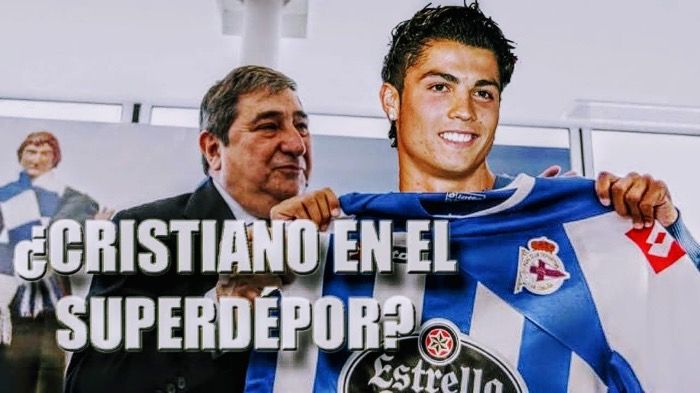 Cristiano Ronaldo negocia con el Deportivo de La Coruña