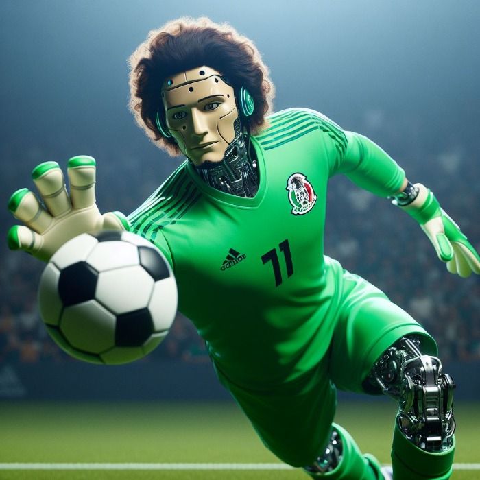 Robo Ochoa es goleado y México queda fuera del mundial