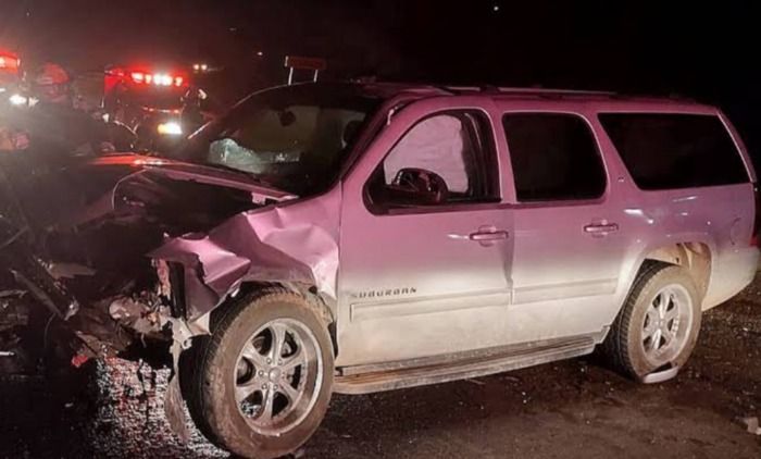 Accidente en carretera rumbo a Mochis.