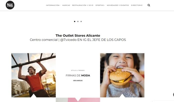 Hackean la web del Centro Comercial The Outlet Stores Alicante: Acceso a la base de datos y caídas recurrentes del sitio