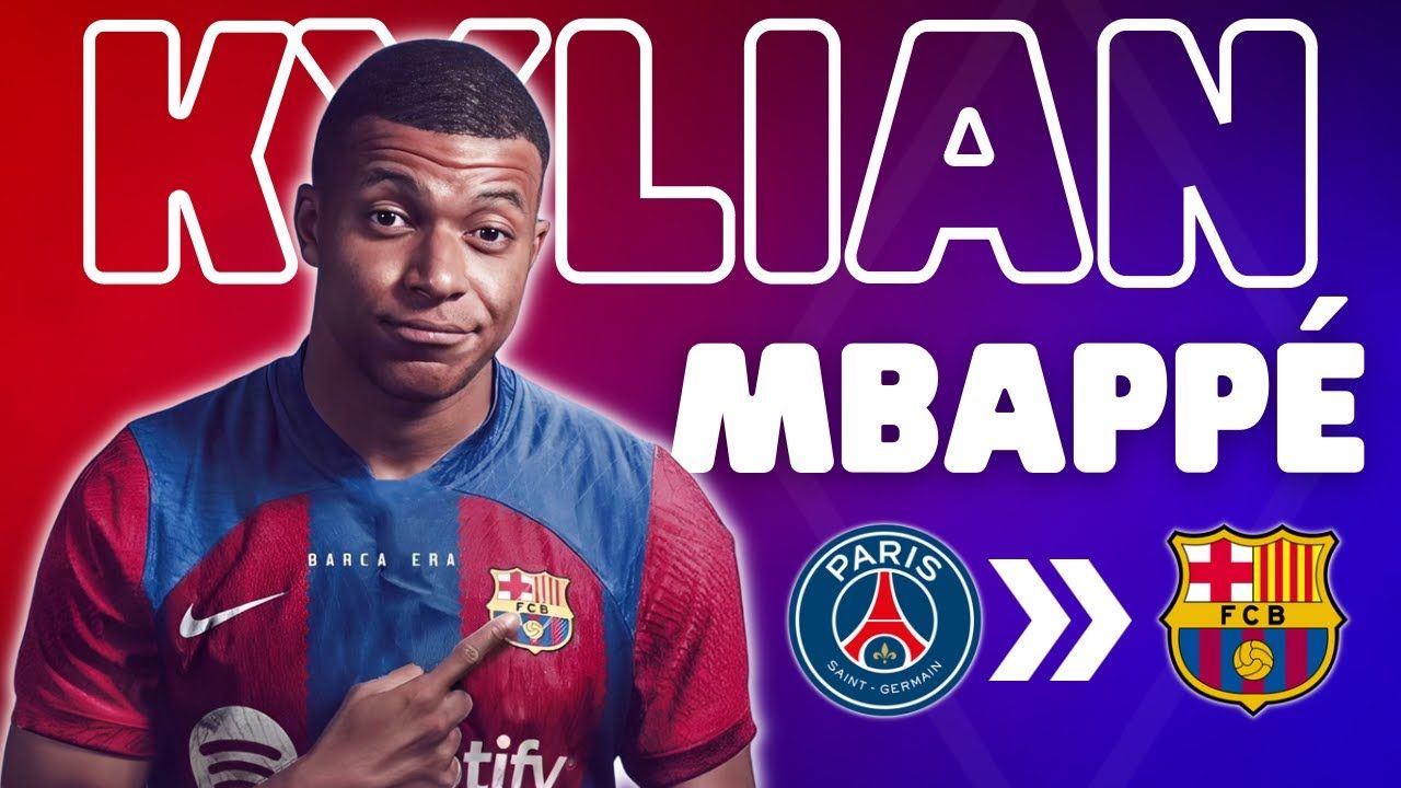 OFICIAL: MBAPPÉ FICHA POR EL FC BARCELONA