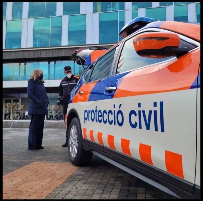 Vehicles nous per Protecció Civil del Vendrell