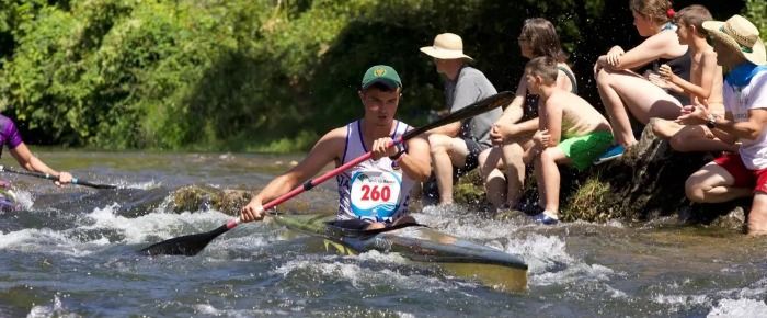 El Rotxapeano Ibai Martinez se alza con el 8. Puesto en el campeonato de España de ríos y travesías celebrado en colindres