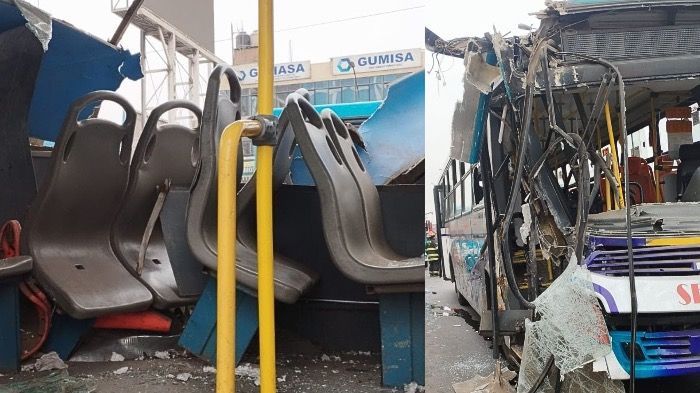 Choque en panamericana deja 13 heridos y 4 muertos