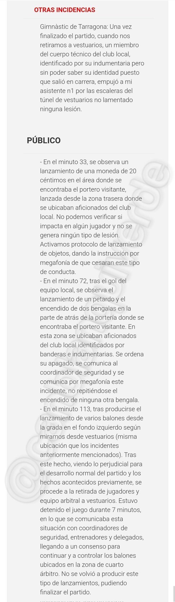 Lanzan una moneda de 20 céntimos a Herrero