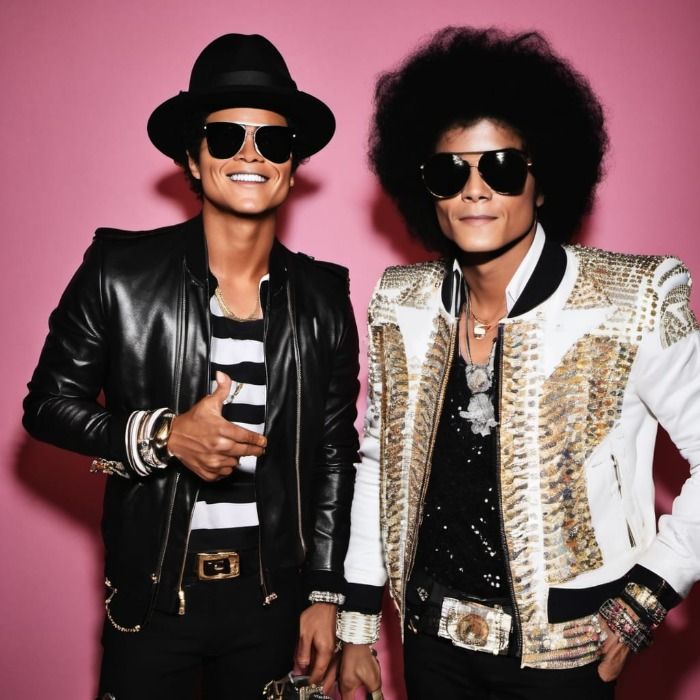 Bruno Mars resultó siendo hijo legítimo de Michael Jackson