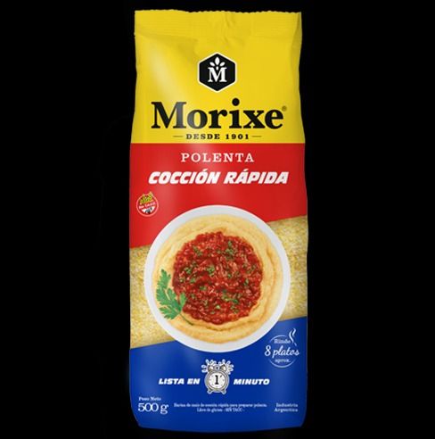 Alimentarse con polenta Morixe, puede alargar su pene.