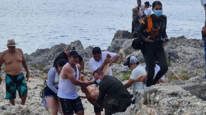 Tragedia en Playa Rodadero. Tiburón ataca a mujer y otros bañistas