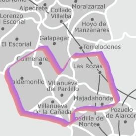 Confinamiento inminente del área noroeste de Madrid.