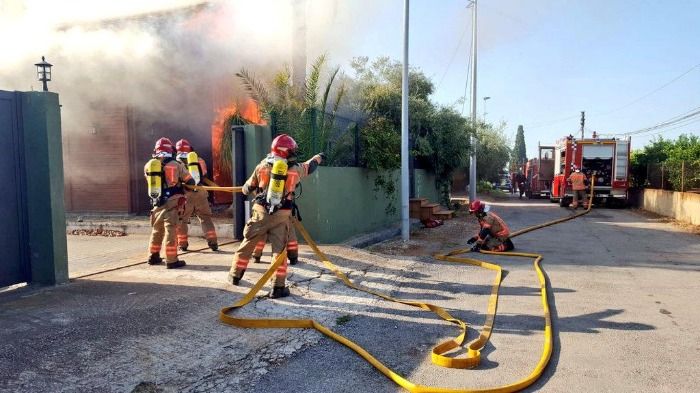 Reyerta multitudinaria en un chalet en Manises